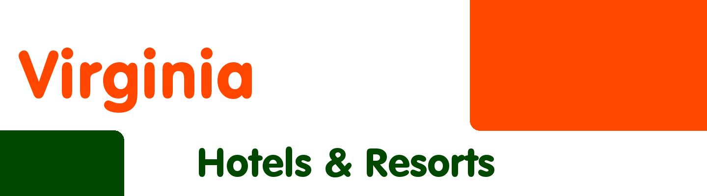 Best hotels & resorts in Virginia - Rating & Reviews